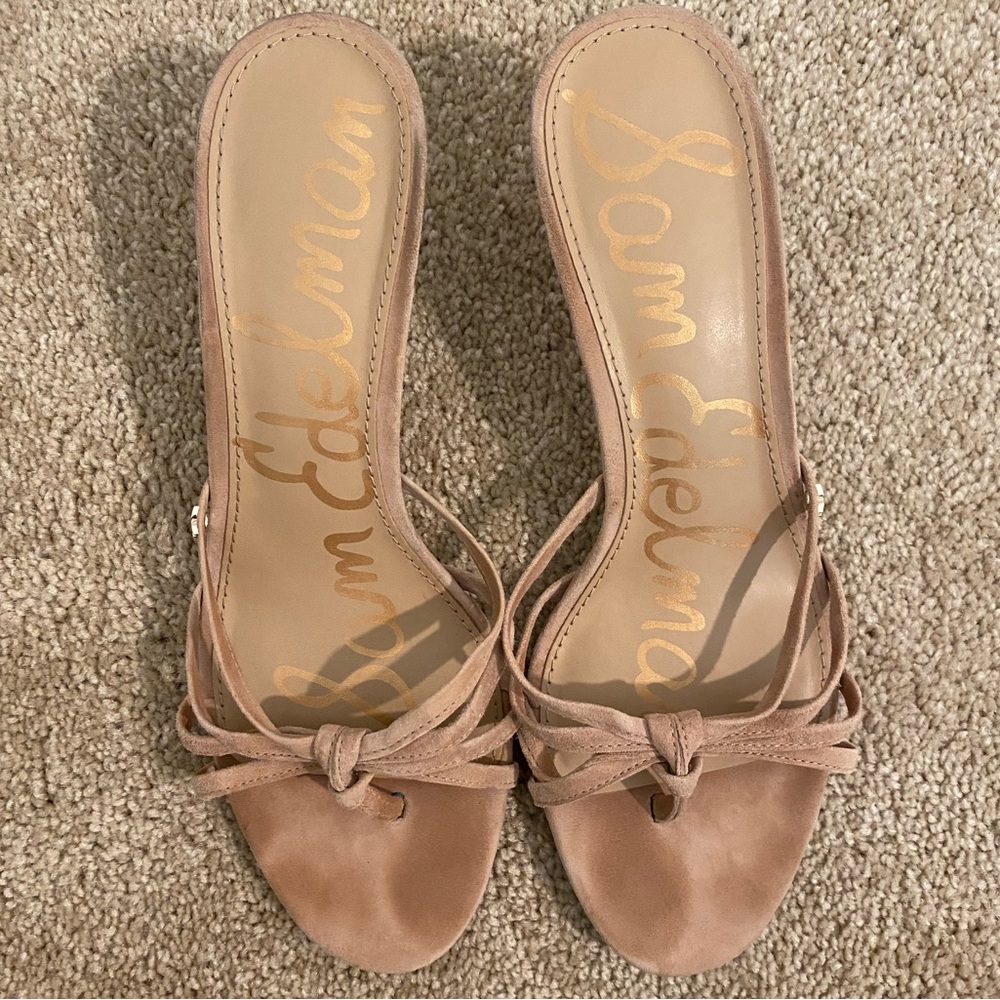 Sam Edelman kitten heel strappy sandal